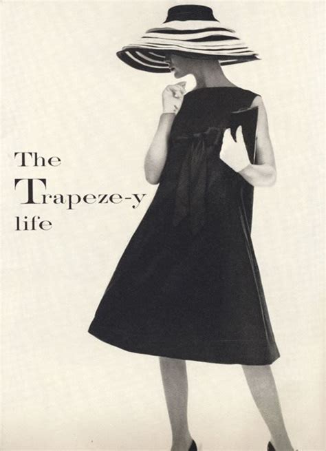 ysl linea trapezio per dior|A small history of the TRAPEZE DRESS .